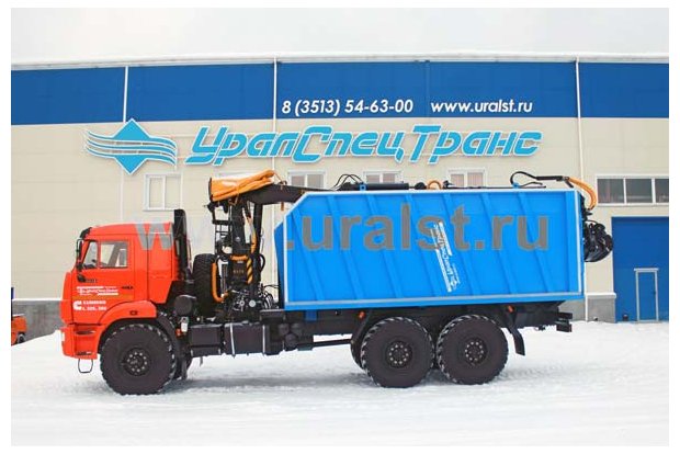 Металловоз Камаз 43118-RB с ГМ ОМТ-97М