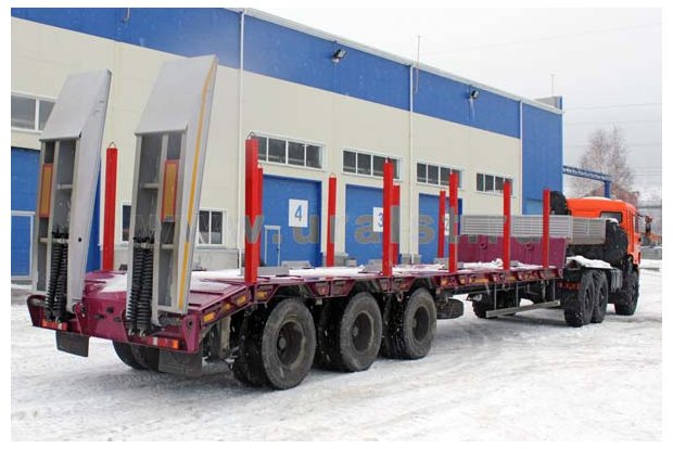 Полуприцеп-тяжеловоз 990640-075-УК
