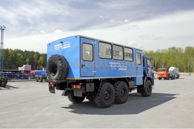Автобус вахтовый 22+2 комфорт (нерж) УСТ 5453 Камаз 5350-66(D5)