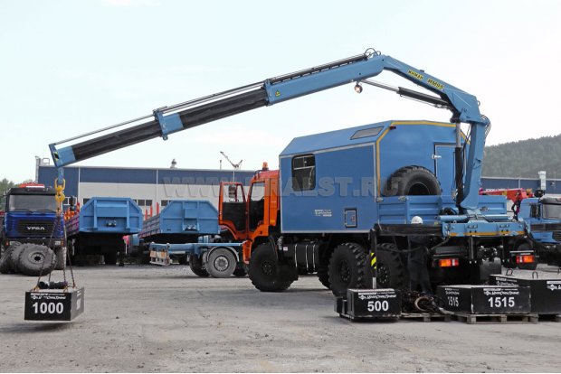 Камаз МРМ УСТ-5453 43118-46 с краном манипулятором ИМ-95