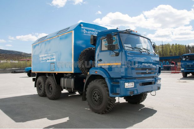 ПАРМ-02Т с токарным станком Камаз 43118-46