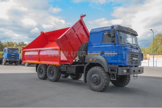 Самосвал АС 10-11 трехстор. УСТ 5453 Урал 5557-80Е5, сп.м