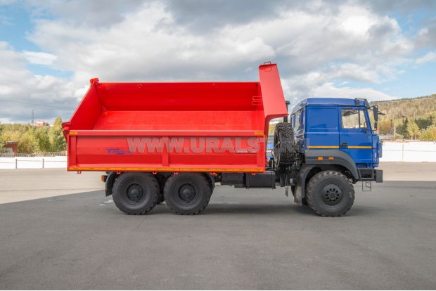 Самосвал АС 10-11 трехстор. УСТ 5453 Урал 5557-80Е5, сп.м