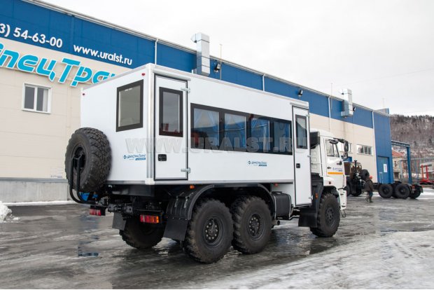 Вахтовый автобус Камаз 5350 (43114)