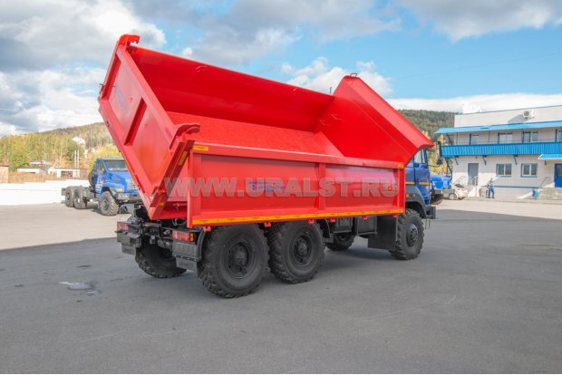 Самосвал АС 10-11 трехстор. УСТ 5453 Урал 5557-80Е5, сп.м