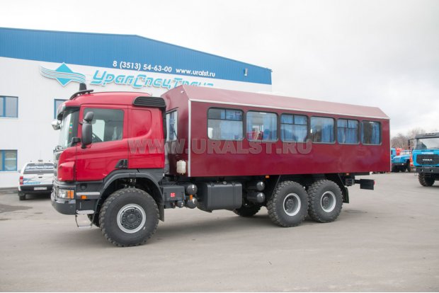 Вахтовый автобус УСТ-5453 28 мест Scania 43118