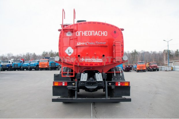 Автоцистерна для нефти АЦН-12 УСТ 5453 Урал 4320-4971-80 насос, паровые трубы, сп.м доработка под ДОПОГ