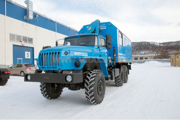 АРС с КМУ ИМ-55 УСТ 5453 Урал 4320-1151-61