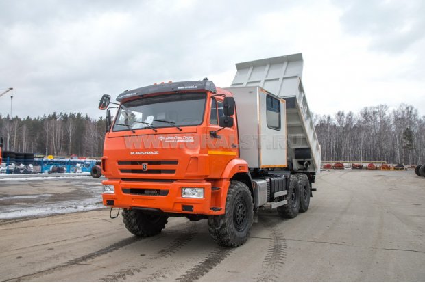 Самосвал АС 10-10 трехстор. ГПА УСТ 5453 Камаз 43118