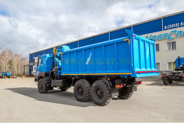 Самосвал 10-16 с КМУ ИМ-95 УСТ 5453 Урал 4320-4971-82