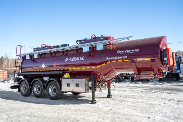 Полуприцеп-цистерна ППЦ 28К-32Л-4НР BPW SEVEREST ССУ 1150, рекуперация, насос