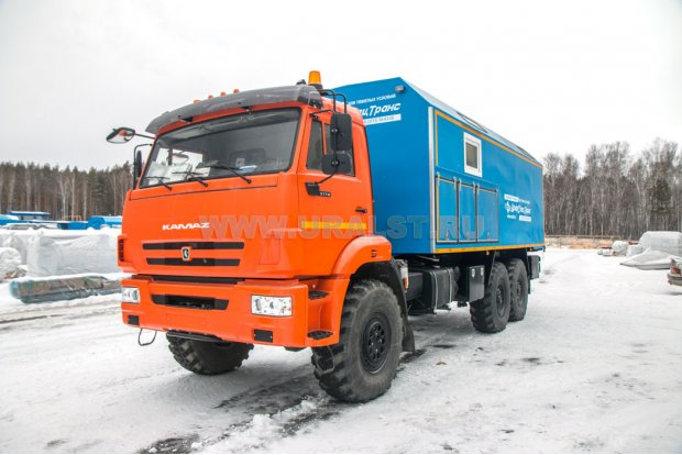 Маслостанция УСТ-5453 на шасси Камаз 43118-46