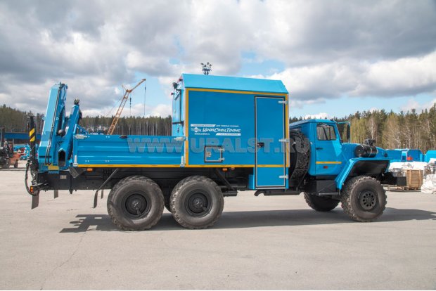 АНРВ с КМУ ИМ-150 УСТ Урал 4320-1951-60