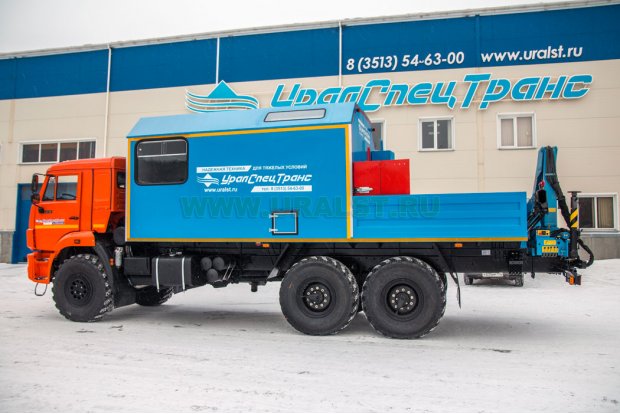 АРОК с КМУ ИМ-55 УСТ Камаз 43118
