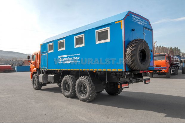 Автофургон столовая УСТ 5453 Камаз 43118 сп.м