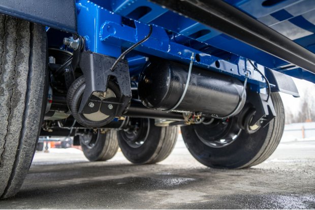 Пневматическая подвеска полуприцепа