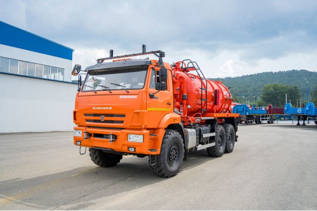 Автоцистерна вакуумная МВС-10-ОД КО-505