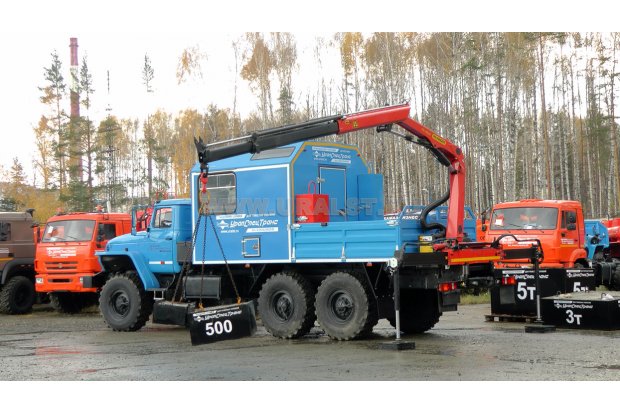 Урал АНРВ УСТ-5453 4320-72М с КМУ Palfinger PK-4501