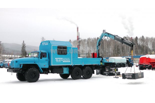 МРМ Урал 4320-72М с КМУ ИМ-150 УСТ-5453