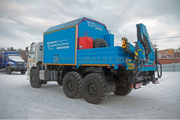 АНРВ с КМУ ИМ-77 УСТ 54535В Камаз 43118-3027-50