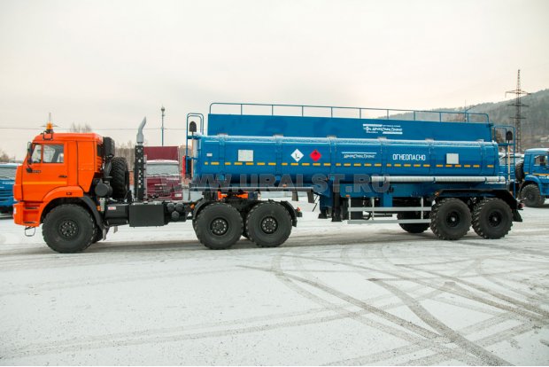 Полуприцеп цистерна для нефтепродуктов