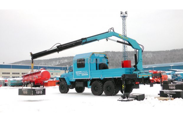 МРМ Урал 4320-72М с КМУ ИМ-150 УСТ-5453