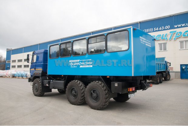Вахтовый автобус Урал 5557-82Е5 22 места УСТ