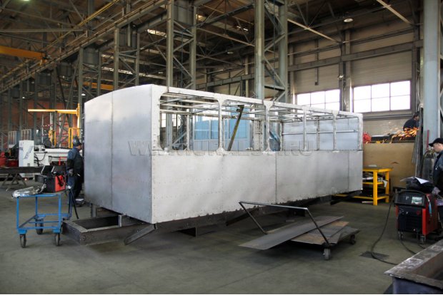Автобус вахтовый 22+2 комфорт (нерж) УСТ 5453 Камаз 5350-66(D5)