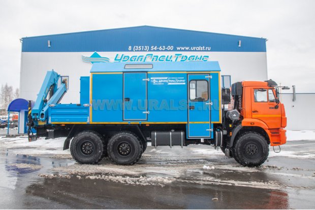 Камаз АРОК УСТ-5453 43118-50 с КМУ ИМ-95
