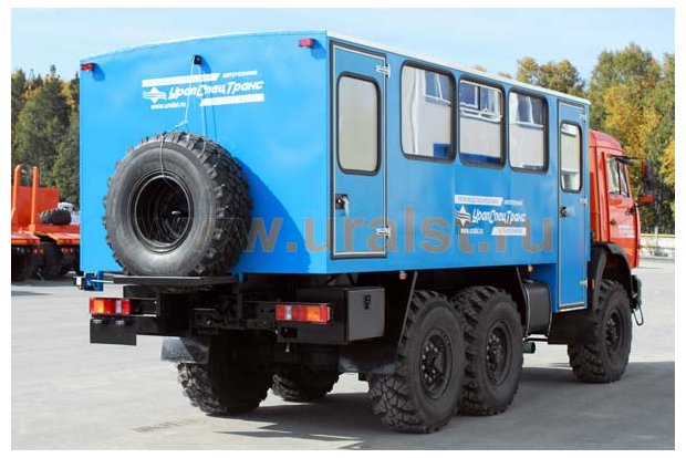 Автобус вахтовый 22+2 комфорт УСТ 54535 Камаз 43114 -15 (Евро-3)