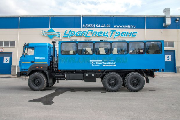 Автобус вахтовый 28 базовая УСТ 5453 Урал 4320-4971-82 сп.м.