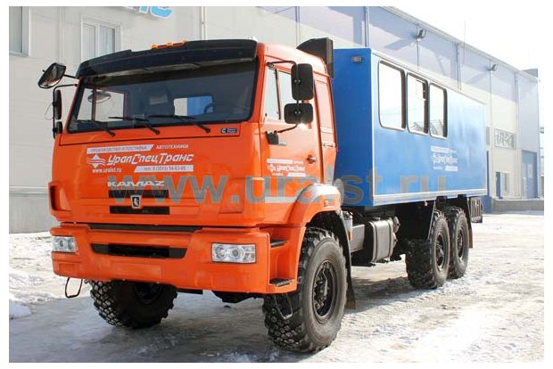 ГПА УСТ 54535 (14+2) закр. Камаз 43118 (Cummins)