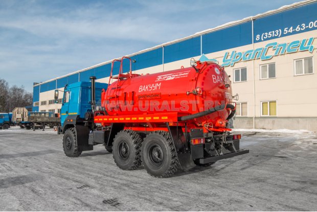 Автоцистерна вакуумная МВ-10-ОД КО УСТ 5453 Урал 5557-82Е5 сп.м