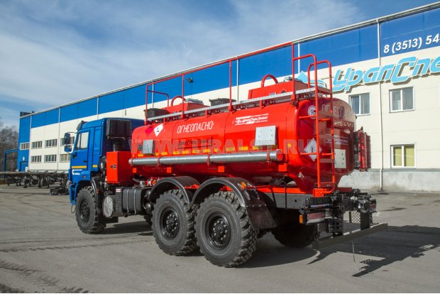 Автотопливозаправщик АТЗ-11-2Б УСТ 5453 Камаз 43118-76(RR) (CUMMINS) сп.м.