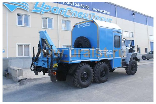 ГПА с КМУ ИМ-77 УСТ 5453 Урал 4320-1151-61