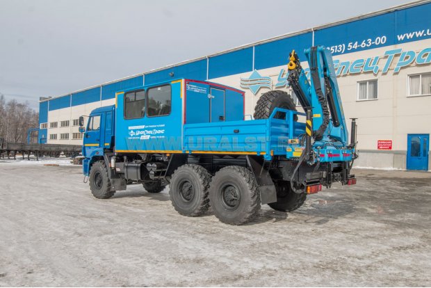 Автобус грузопассажирский ГПА УСТ 54535Р-51 (10+2) ИМ 95 Камаз 43118-50