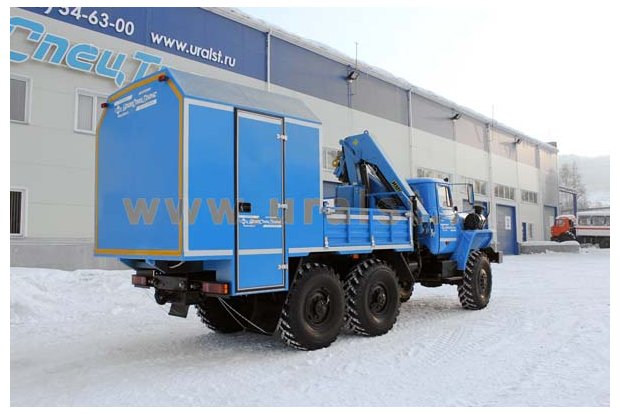 ГПА с КМУ ИМ-95 УСТ 5453 Урал 4320-1151-61