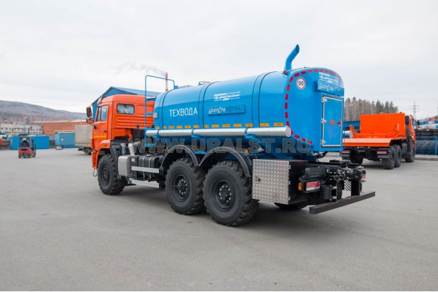 Автоцистерна для технической воды АЦВ-8ТНО УСТ 5453 Камаз 43118-50 термос