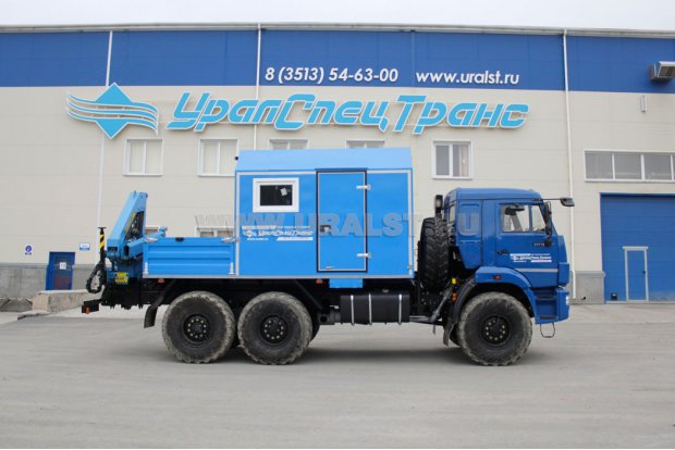 Камаз МРМ 43118-46 с краном-манипулятором ИМ-77
