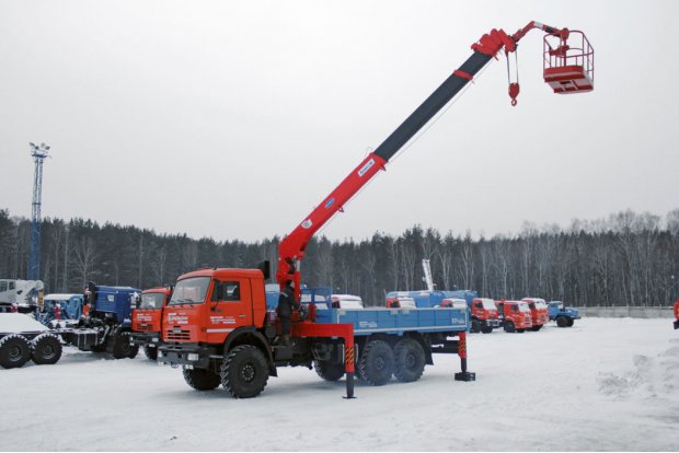 Универсальная корзина для троссовых КМУ