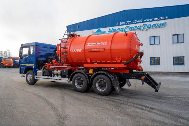МВ-15 КО-505 УСТ 5453 SHACMAN SX32586V384 6х4, 315/80 R22.5, КБ 4575