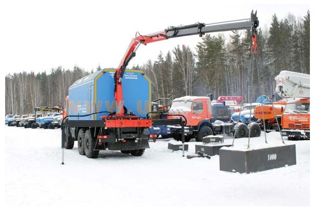 МРМ с КМУ PK-8500А УСТ 5453 Камаз 43118