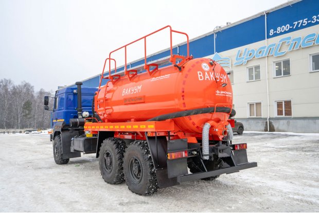 Автоцистерна вакуумная коммунальная МВ-10 КО УСТ 5453 Урал 4320-4971-80