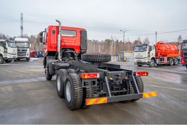 Шасси АМТ N.V. 632910 (6х6) шины 315/80R22.5 для изготовления спецтехники