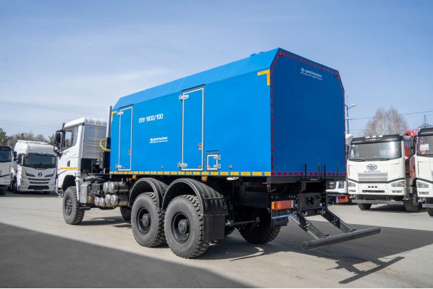 ППУА 1600/100 УСТ 5453 SHACMAN SX32586V385 6х6, 14R20, база 4575мм насос Kopper Pumps