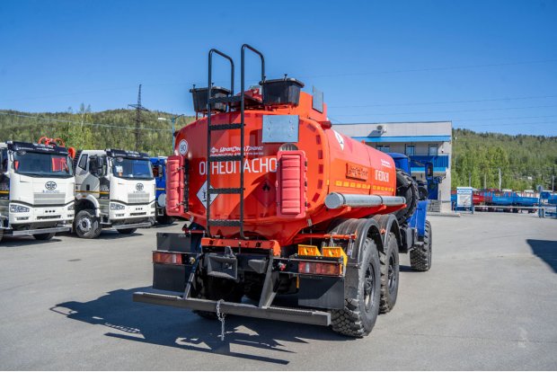 Автотопливозаправщик АТЗ-10Б УСТ 5453 Урал 4320-1951-60 доработка под ДОПОГ, УВЭОС