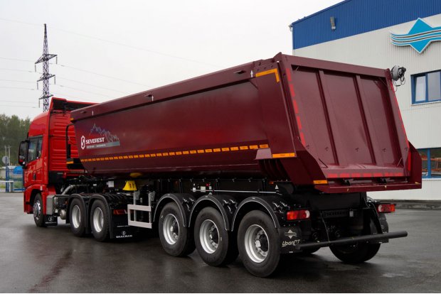 Седельный тягач SHACMAN (ШАКМАН) SX42584V324+ППС 34-32Л BPW SEVEREST 