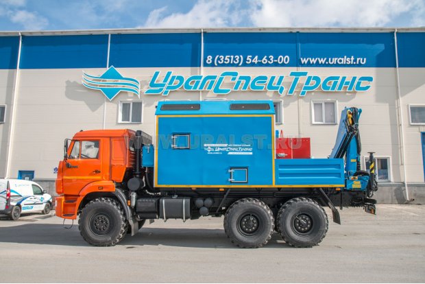 ПАРМ с КМУ ИМ-95 УСТ 5453 Камаз 43118