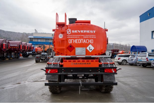 Полуприцеп-бензовоз ППЦ 21-21-2Н УСТ 9465 рамная, насос ССУ 1525