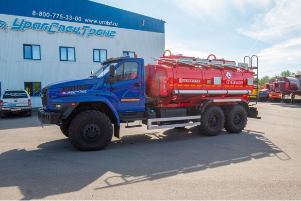 Автотопливозаправщик АТЗ-11-2 УСТ 5453 Урал NEXT 4320-6951-74Г38
